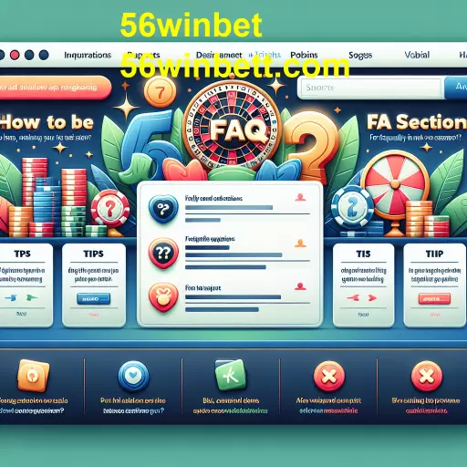 Explorando a Categoria FAQ no 56winbet: Tudo o que Você Precisa Saber